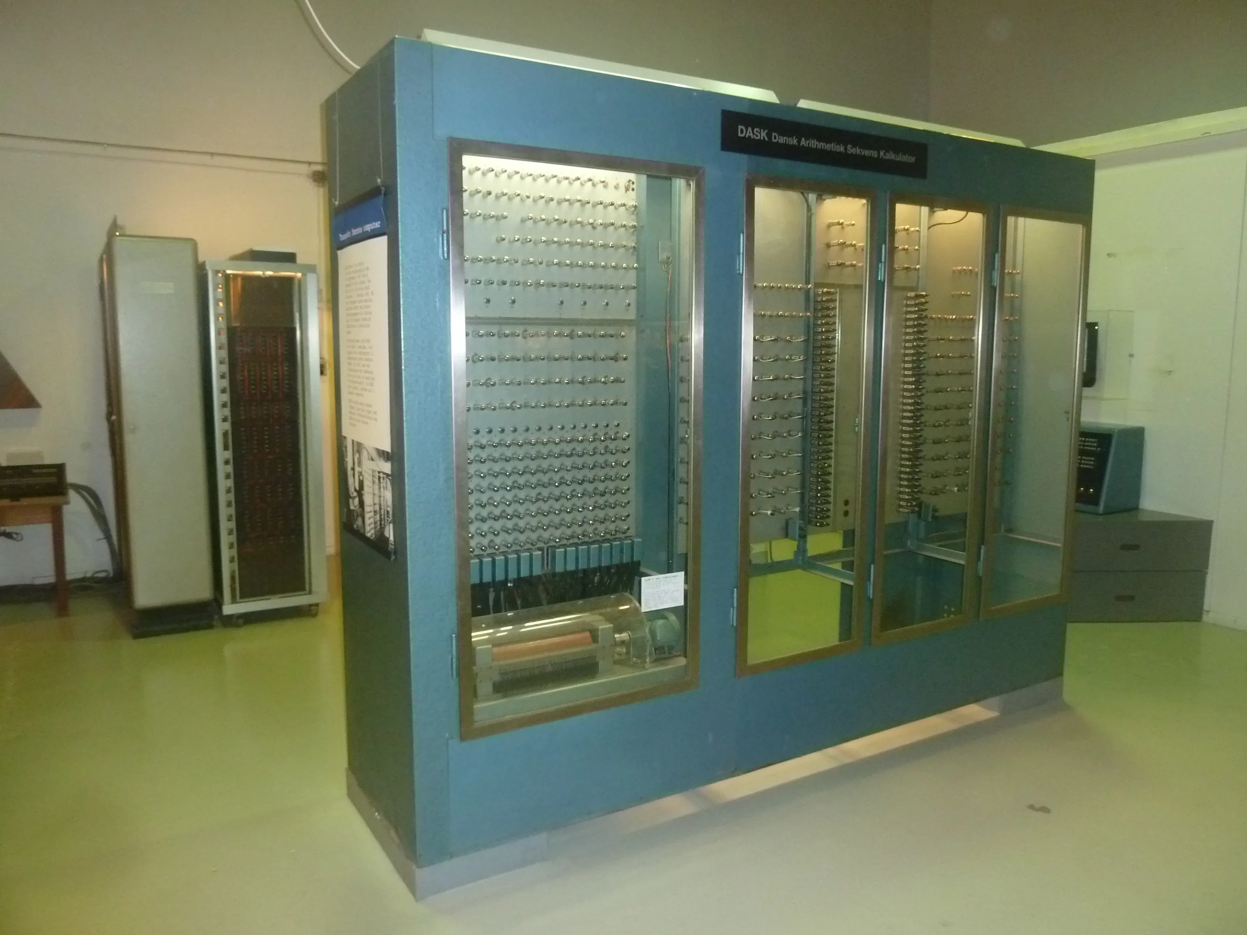 On display