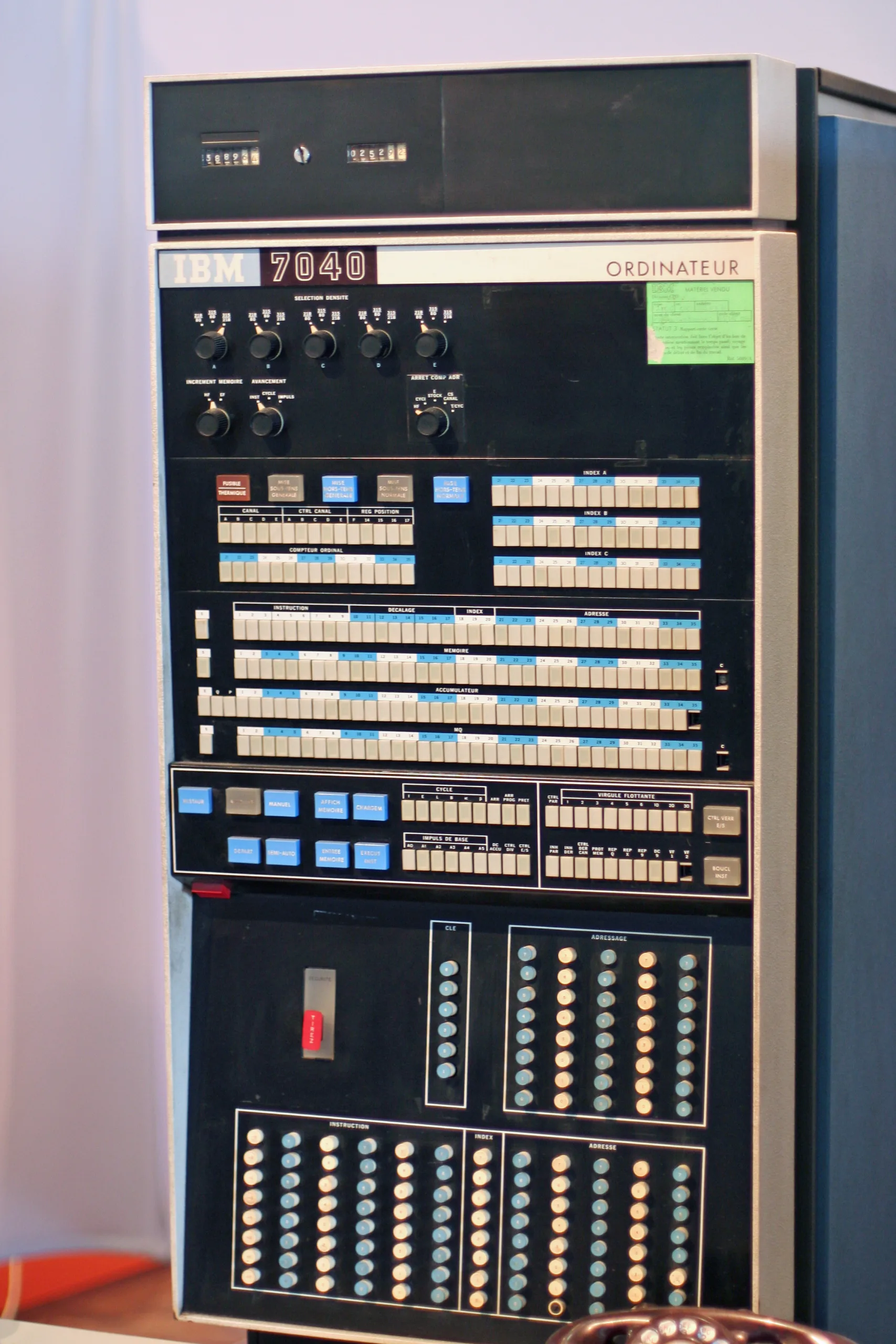 Front panel