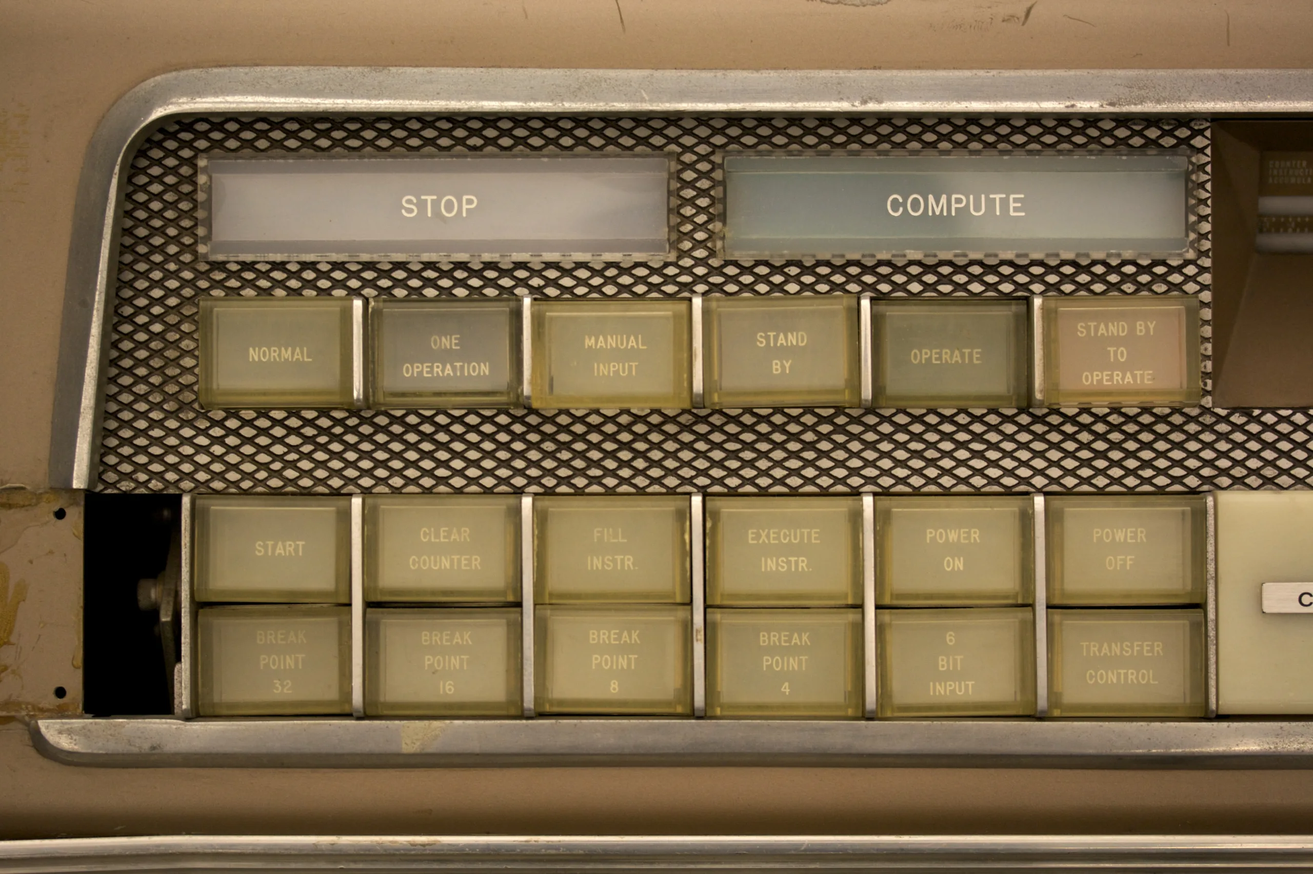 Control panel