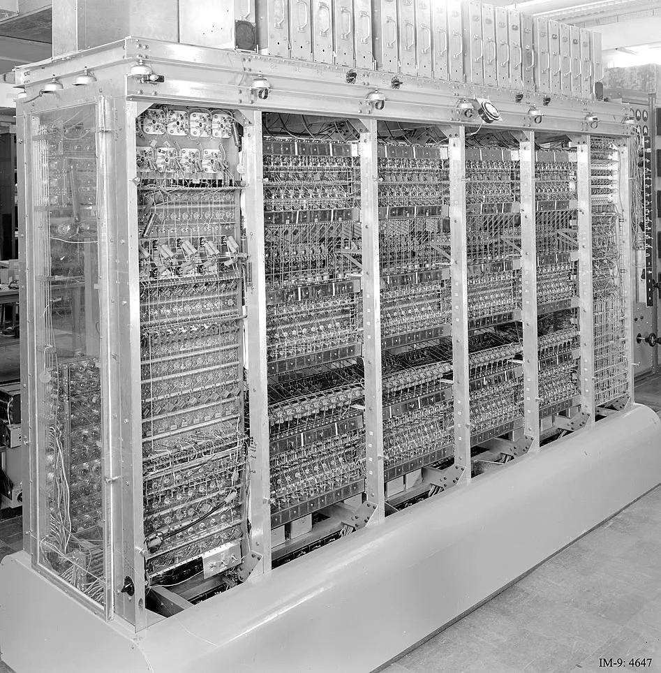 Arithmetic unit nearing completion in 1952