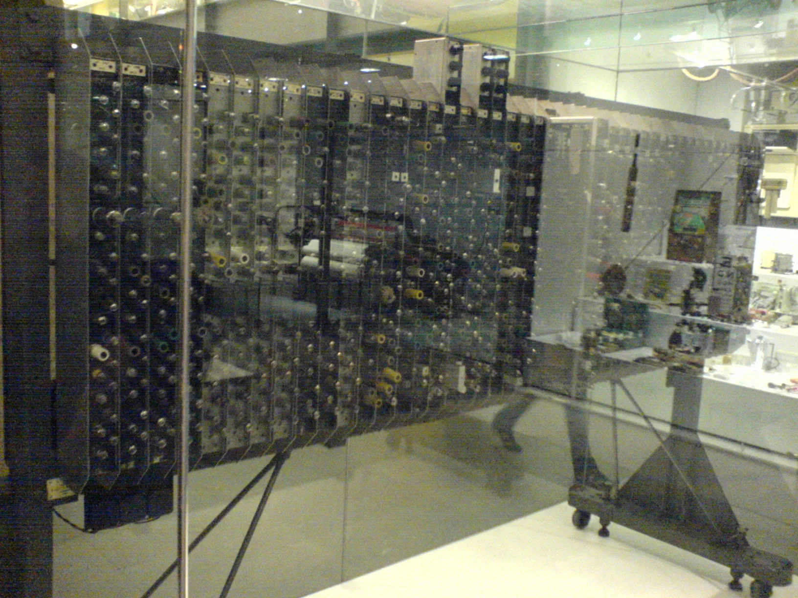 On display